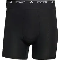 Adidas Pantalón deportivo 'TECHFIT HYBRID SHORT' negro / blanco