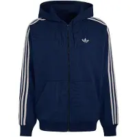 Adidas adidasChaqueta holgada con capucha Adicolor L Night Indigo / Grey Two Hombre