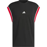 Adidas adidasCamiseta sin mangas Basketball All-World XL Black / Red Hombre