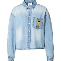 Princess Goes Hollywood Blusa 'Snoopy born to be wild' azul denim / azul claro / amarillo