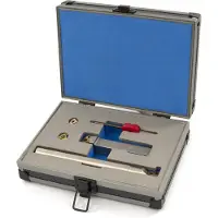 Harlingen Juego de herramientas de corte de rosca profesional de 20 mm interior y exterior con placas intercambiables HM