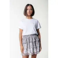Colourful Rebel Daphne Cheetah Pleated Mini Ruffle Skirt Beige Talla: L | Mini Faldas Outlet | Mujer | Marrón