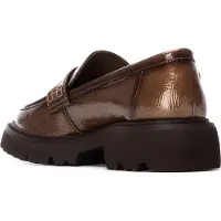 Carmela para mujer. 16255104-TAUPE Mocasines 162551 marrón (40), 3 a 5cm, Ninguno, Casual, Charol, outlet 2026.