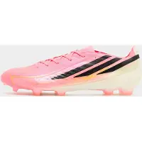 Adidas adidasBota de fútbol F50 Hyperfast Pro césped natural seco 46 Solar Turbo / Core Black / Gold Metallic Unisex
