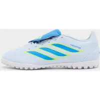 Adidas Zapatillas de fútbol 'Predator Club' azul cielo / azul pastel / amarillo neón