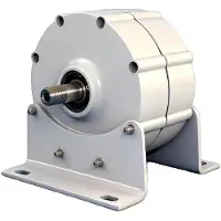 OEM Generador eólico, diseño sin engranajes, funcionamiento a baja velocidad, 3000W con base, 48V