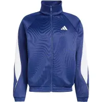 Adidas Sudadera con cremallera deportiva 'Stadium' navy / blanco