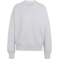 Adidas adidasSUDADERA HOLGADA SOFT LUX L Light Grey Heather Mujer