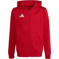Adidas Sudadera con cremallera deportiva 'Entrada26' rojo / blanco