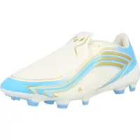 Adidas adidasBota de fútbol F50 Messi League para césped natural seco 38 2/3 Ivory / Semi Blue Burst / Icey Blue Unisex
