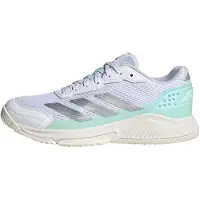 Adidas adidasZapatilla de pádel Courtquick 42 2/3 Cloud White / Silver Metallic / Clear Mint Mujer