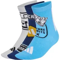 Adidas adidasCALCETINES MINECRAFT (JUVENIL) 31-33 Light Solid Grey / Blue Burst / Dark Blue Niño