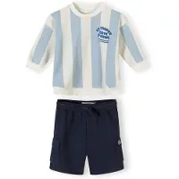 MINOTI Conjunto crema / navy / azul claro