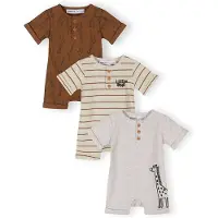 MINOTI Pijama entero/body crema / beige claro / caramelo / negro