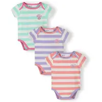 MINOTI Pijama entero/body crema / menta / lila / rojo claro