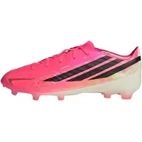 Adidas adidasBota de fútbol F50 Hyperfast Elite césped natural seco 28 Solar Turbo / Core Black / Gold Metallic Niño