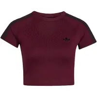 Adidas adidasCAMISETA CORTA SST 2XS Maroon / Maroon / Black Mujer