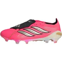 Adidas adidasBota de fútbol con lengüeta plegable Predator Elite césped natural seco 48 Solar Turbo / Thermal Chrome / Core Black Unisex