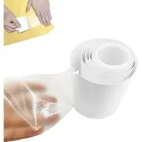 OEM Kit de reparación para colchonetas inflables - Cinta de reparación de 7 x 100 cm - Cinta selladora - Impermeable - Transparente - Ideal para reparar piscinas, colchones inflables y piscinas