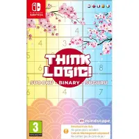 Games Switch Think Logic! Sudoku - Binary - Suguru Code In Box
