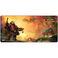 Blizzard Alfombrilla De Ratón Pandaren With Lanterns
