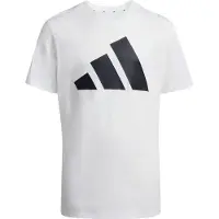 Adidas - Kid's Bold Tee 160 - Camiseta de manga corta size 152, blanco/gris