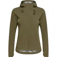 FOX Racing - Women's Ranger Water Jacket - Chaqueta de ciclismo size XL, oliva