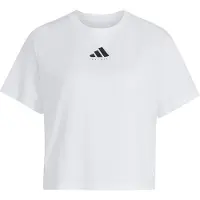 Adidas Camiseta funcional 'CLIMACOOL Category Training Graphic' gris plateado / negro / blanco