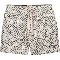 Superdry para hombre. M3010262A Bañador Premium Printed 15 blanco roto (XL), Beachwear, Poliéster Reciclado, outlet 2026.