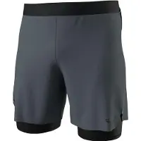 Dynafit - Ropa para trail running - Alpine Pro 2/1 Shorts M Cinder de Lana - Talla S - Gris