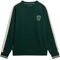 Superdry para hombre. M2014281A Sudadera Athletic Club Crew verde (L), Casual, Algodón, outlet 2026.