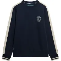 Superdry para hombre. M2014281A Sudadera Athletic Club Crew marino (XXL), Casual, Algodón, outlet 2026.