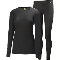 Helly Hansen Conjunto De Capa Base De Manga Larga Comfort Dry