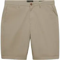 Superdry para hombre. M7110486A Pantalón Corto Premium Regular Chino beige (32), Casual, Algodón, outlet 2026.