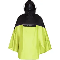 Vaude - Covero Poncho II - Chaqueta de ciclismo size M, amarillo