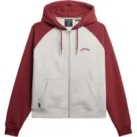 Superdry Sudadera Con Cremallera Essential Logo Oversized Raglan