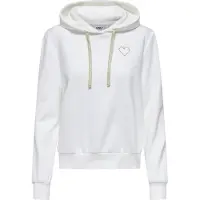ONLY Sudadera 'ONLNola' oro / blanco