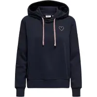 ONLY Sudadera 'ONLNoli' azul noche / rosé