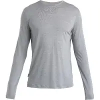 Icebreaker - Merino 125 Cool-Lite Sphere III L/S Tee - Camiseta de merino size M, gris