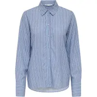 ONLY Blusa 'ONLBERIT' beige / azul claro