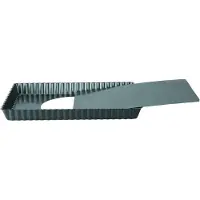 Ibili Molde Rectangular Móvil Con Volantes Para Mokka 20x28 Cm