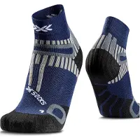 X-socks - Hike Perform Merino Ankle - Calcetines de trekking size 42-44, negro