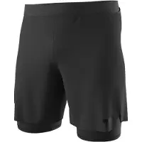 Dynafit - Ropa para trail running - Alpine Pro 2/1 Shorts M Black Out de Lana - Talla S - Negro