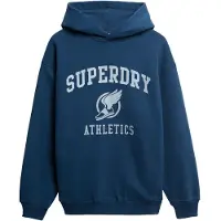 Superdry para hombre. M2014384A Sudadera Vintage Oversized marino (S), Casual, Algodón, Manga larga, outlet 2026.