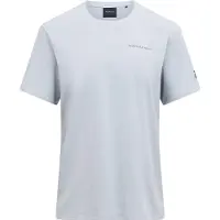 Peak Performance - Explore Logo Tee - Camiseta de manga corta size S, gris
