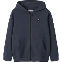 Name it Sudadera con cremallera 'NKMVimo' azul oscuro