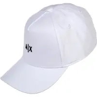 Armani Exchange Gorra negro / blanco