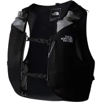 The North Face - Mochilas y cinturones trail/running - Sunriser Run Vest 8 Black/White de Nylon - Talla M - Negro
