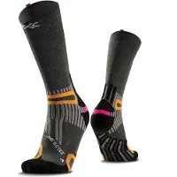 X-socks - Hike Anatomix Merino Crew - Calcetines de trekking size 42-44, negro