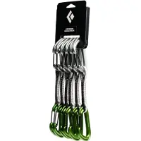 Black Diamond - Cintas express Escalada - Litewire Quickpack 12 cm Envy Green - Verde